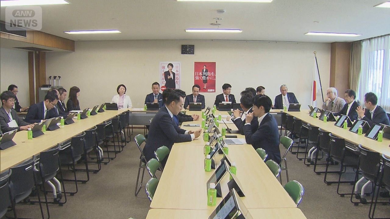 副首都法案 自民党内から異論噴出