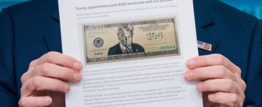 トランプ氏の肖像入り紙幣準備
