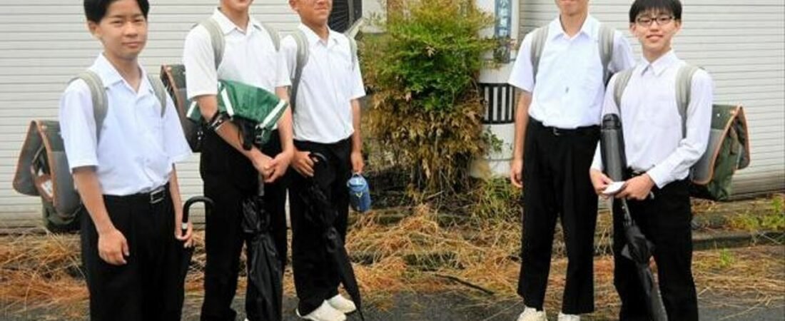 幼なじみ5人お手柄 火災消し止め