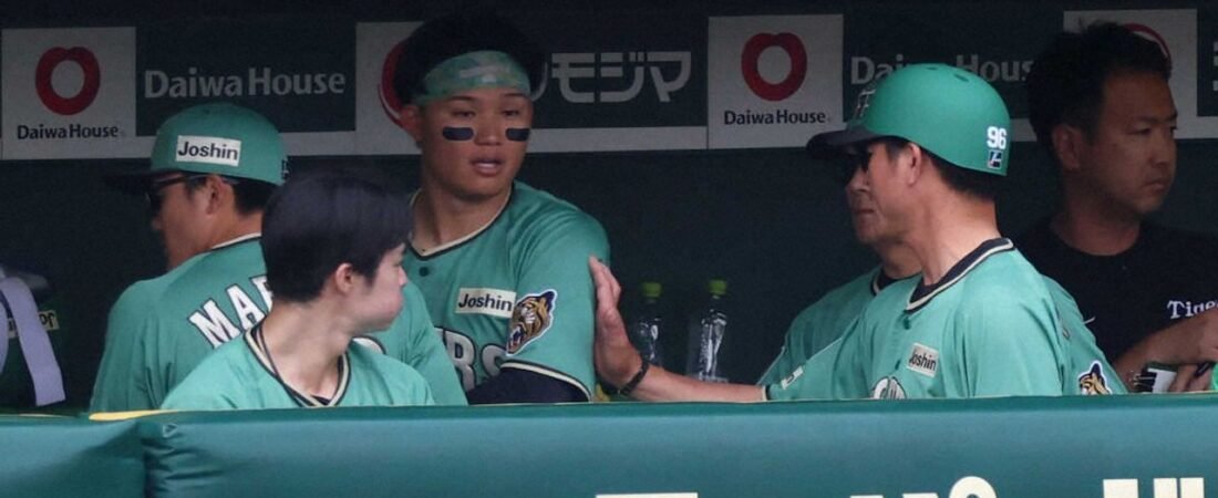 阪神森下が暴言で退場 悔やむ坂本