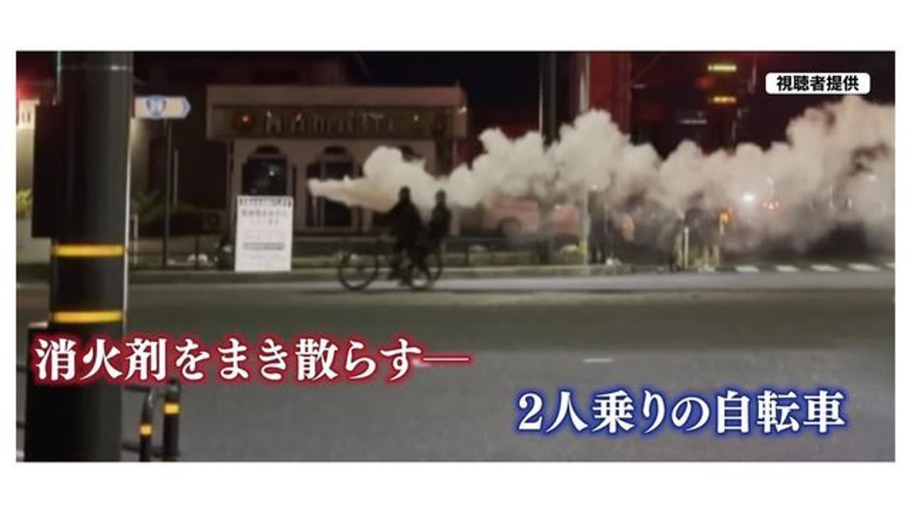2人乗り自転車事故で1人重体 逮捕