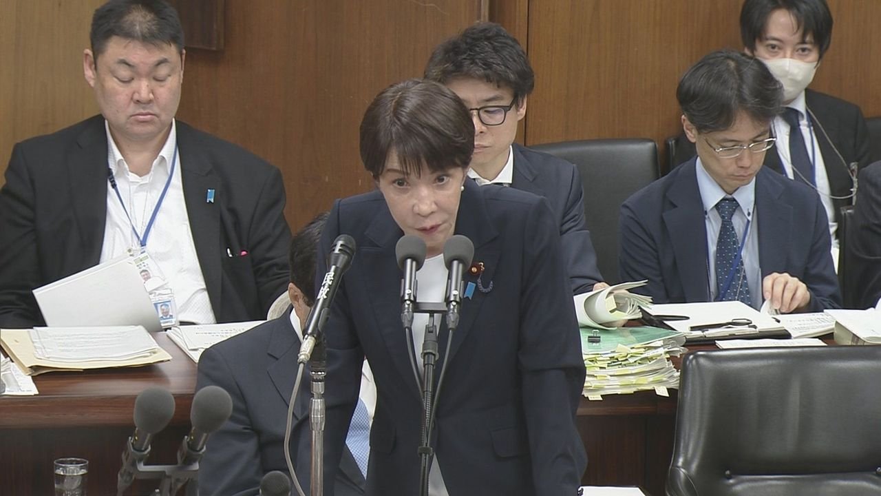首相秘書 報道の音声確信持てない