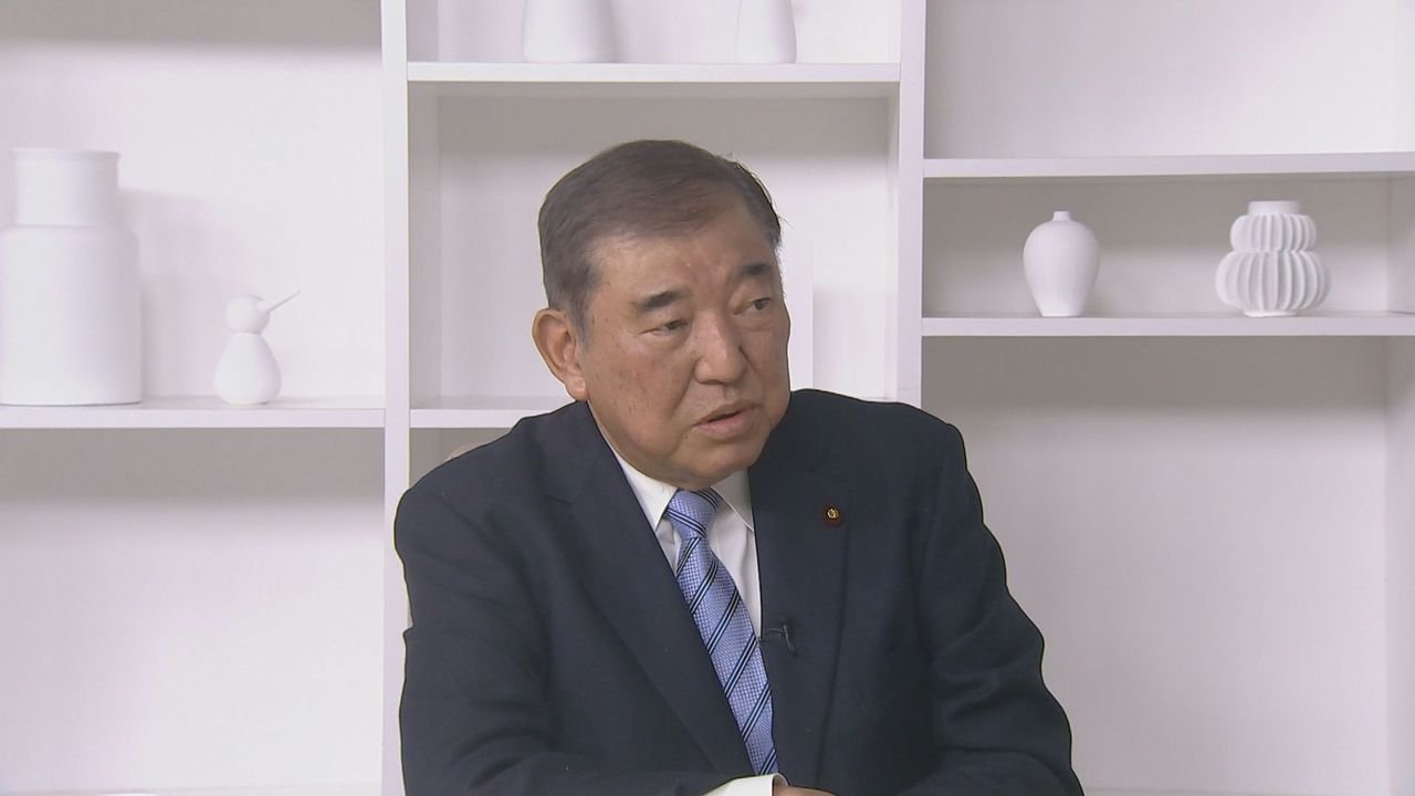 石破氏 中傷動画巡る真実究明大事