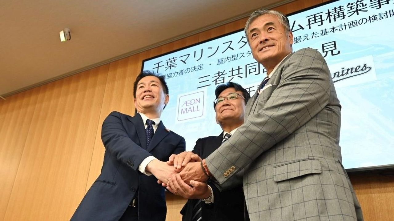 千葉ロッテ新本拠地 ドーム化へ