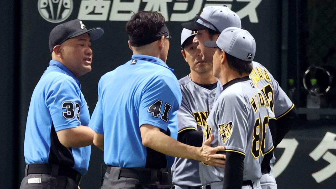 阪神監督 退場処分後に怒り爆発
