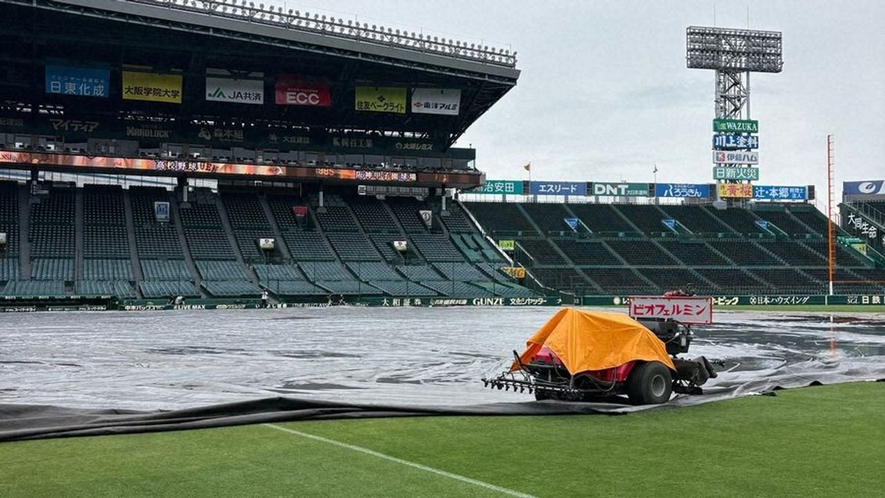 阪神 振替試合も天候不良で中止