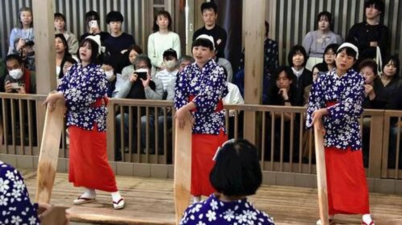 草津温泉湯もみ スキマバイト出演