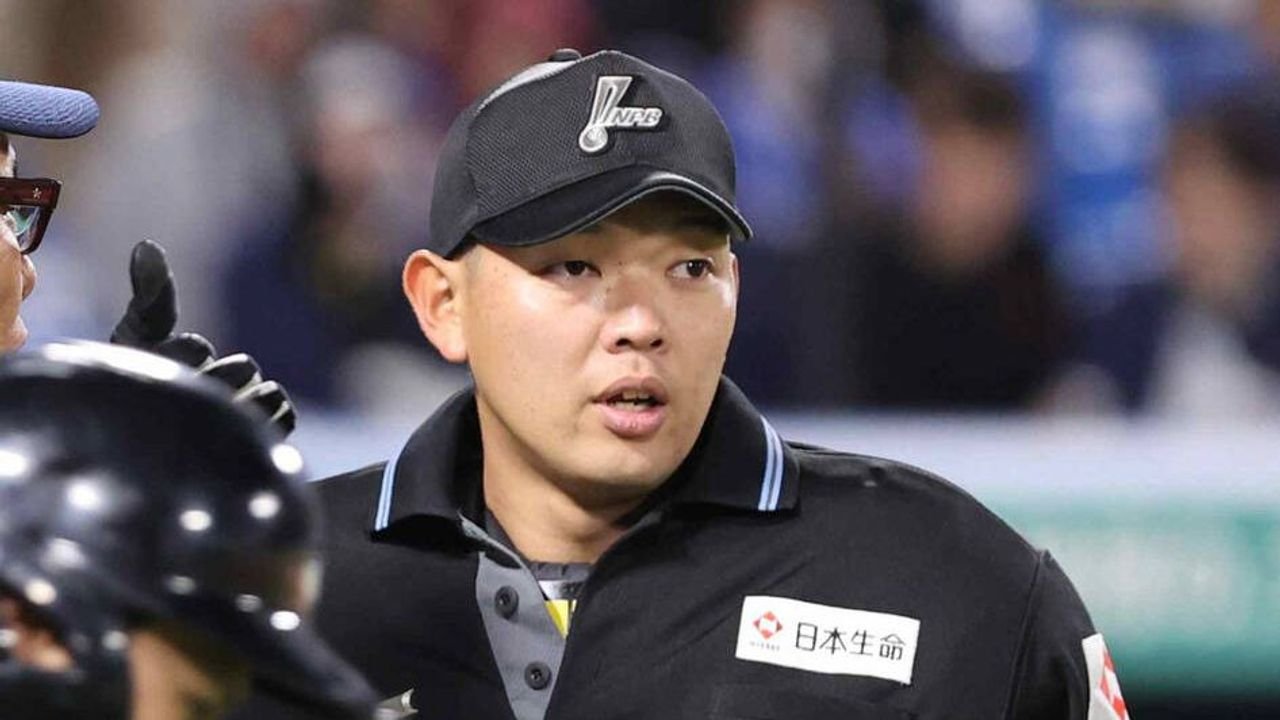 バット直撃の審判 退院めど立たず
