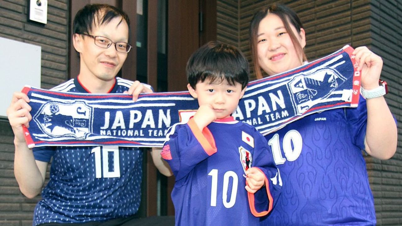 たなかあお君2歳 田中碧にエール