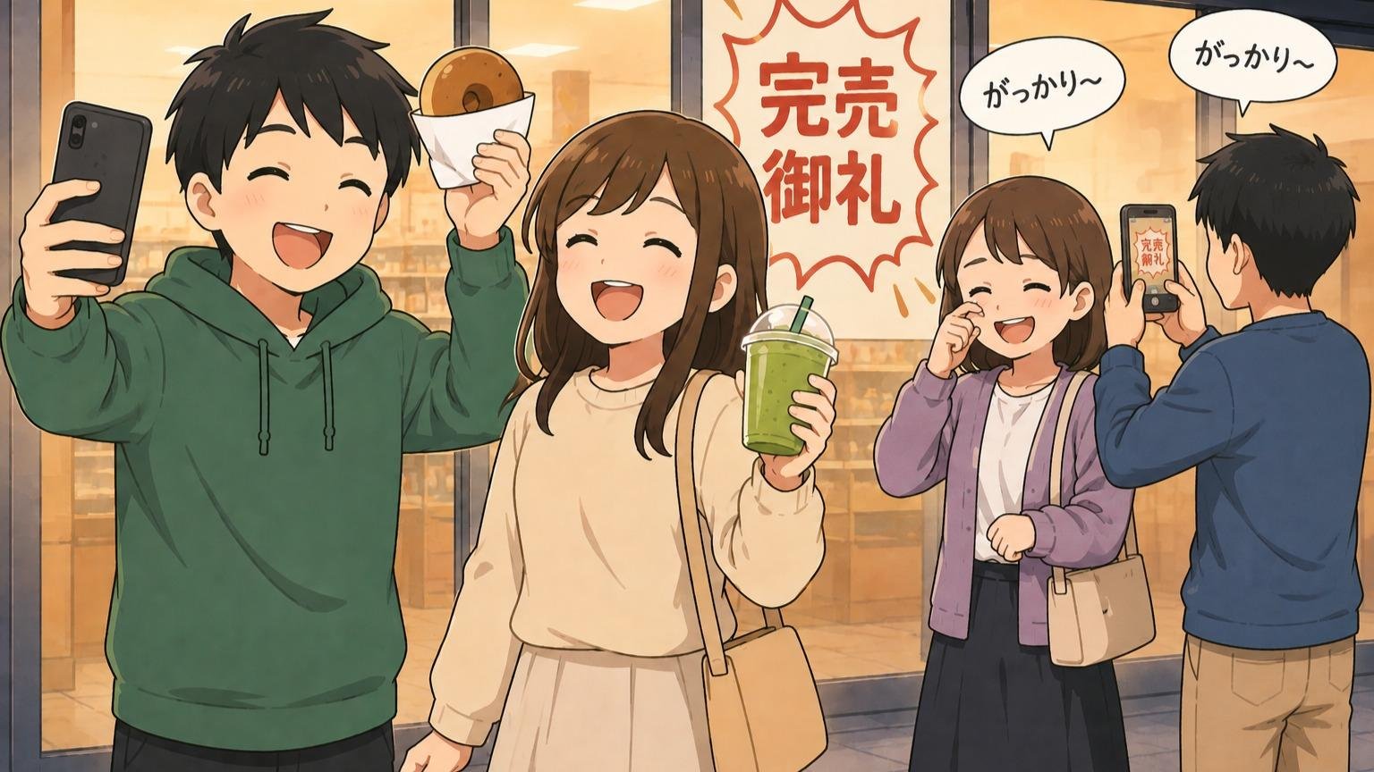 スムージー半額で完売 戦略の効果